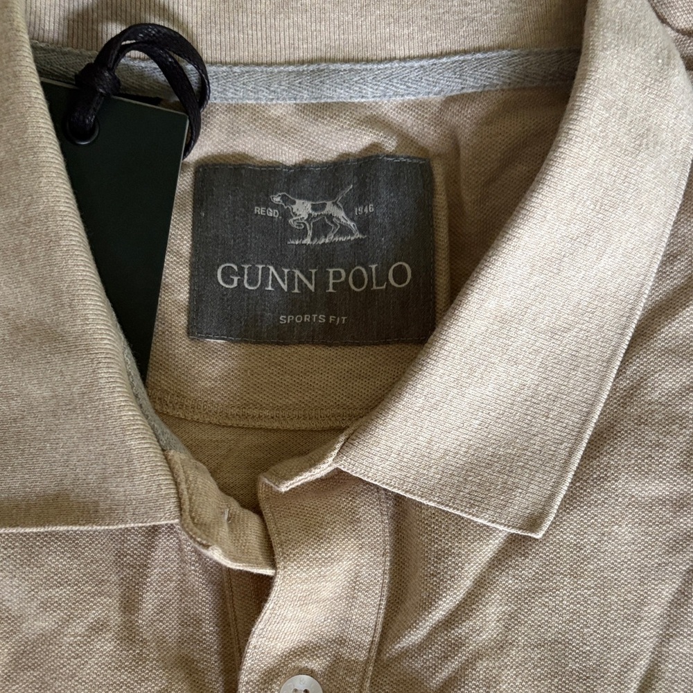 Rodd and Gunn Polo Men’s Beige Polo Shirt - Sports Fit